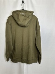 HIP MNL Pullover Hoodie Fleece Mens Sweatshirt Olive Green Sz- M NWT #1963