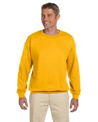 Gildan G180 Adult Cotton/Polyester Crew Neck Heavy Blend Fleece Knit Sweatshirt