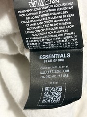 Fear of God Essentials NY Yankees Pinstripe Hoodie & Shorts Set Heather Gray