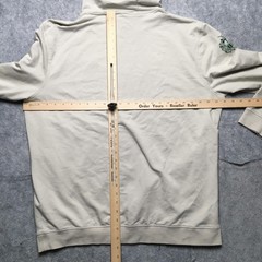 MJR Golf Hoodie Mens XL Beige Sliceroo Graphic Pullover Lightweight Golf Logo