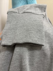 Kastlfel Hoodie Lightweight Sustainable Organic Cotton Gray California Small NWT