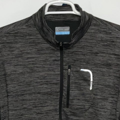 PGA Tour Full Zip Lightweight Sweatshirt Men’s 2XL Gray
