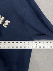 Original Vintage TRIPLE 555 FIVE SOUL Embroidered Hoodie XL Blue NYC