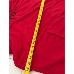 Coofandy Mens Red Black Bags Graphic Hoodie Moto Pleated Sleeve XXL Sweatshirt