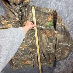 Kings Camo Hoodie Mens 3XL Camoflauge Realtree Full Zip Fleece Hunting