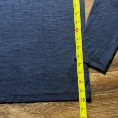 Hurley Long Sleeve Performance Hoodie Mens Small Blue Hooded Sweatshirt Stretch
