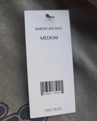 American Rag Men’s Apparel Dark Green Hooded Sweatshirt – Size: Medium