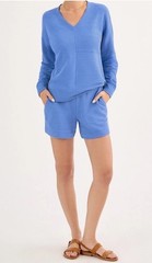 Cabi New NWT Skipper Sweatshirt #6739 purple blue Size XXS – XL Was $99