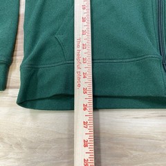 Avalanche Hoodie Mens Small Gorpcore Polyester Spandex Zip Up Green CAM846