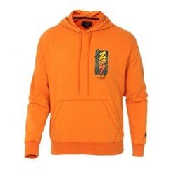 Jordan Men’ Dri-FIT Zion Campfire Orange Fleece Hoodie (DH0598-893) S/M/L/XL/XXL