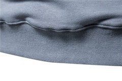 AIOPESON Streetwear Cotton Men’s Spring Sweatshirt Solid Color Long Sleeve