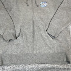 Mr. Zogs Sex Wax Hoodie Mens XL Logo Front Back Full Zip Lined Heavyweight