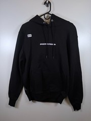 Filling Pieces Mens French Terry Sweatshirt Hoodie Sustainable Black Sz Medium