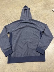 Vince Wool Cashmere Hoodie Men’s Medium Long Sleeve Hooded Sweater Blue EUC
