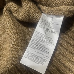 Old Navy Brown Hoodie Sweater Men XL Textured Fall Winter Classic Capsule XL