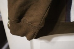 Assassin’s Creed Hoodie Mens 2XL Brown Full Zip Striped Cosplay Jacket Ubisoft