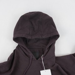 Givenchy Hooded Logo 100% Cotton Sweatshirt In Burgundy – Men’s Size Large