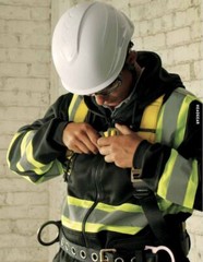 Hi Vis ANSI Reflective Work Safety Black Zip Up Hooded Sweatshirt Fleece Hoodie