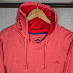 JOE MARLIN Mens Size 2XL Performance Lightweight Hoodie Pullover Pink UV+