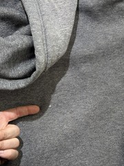 Polo Ralph Lauren Hoodie Mens 4XLT Gray Full Zip Fleece Big & Tall Sweatshirt
