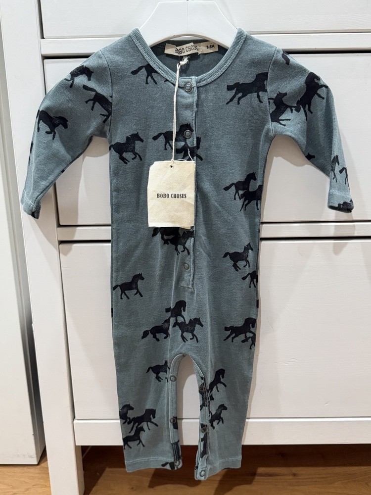 NWT Bobo chooses Horses Bodysuit 3-6 M