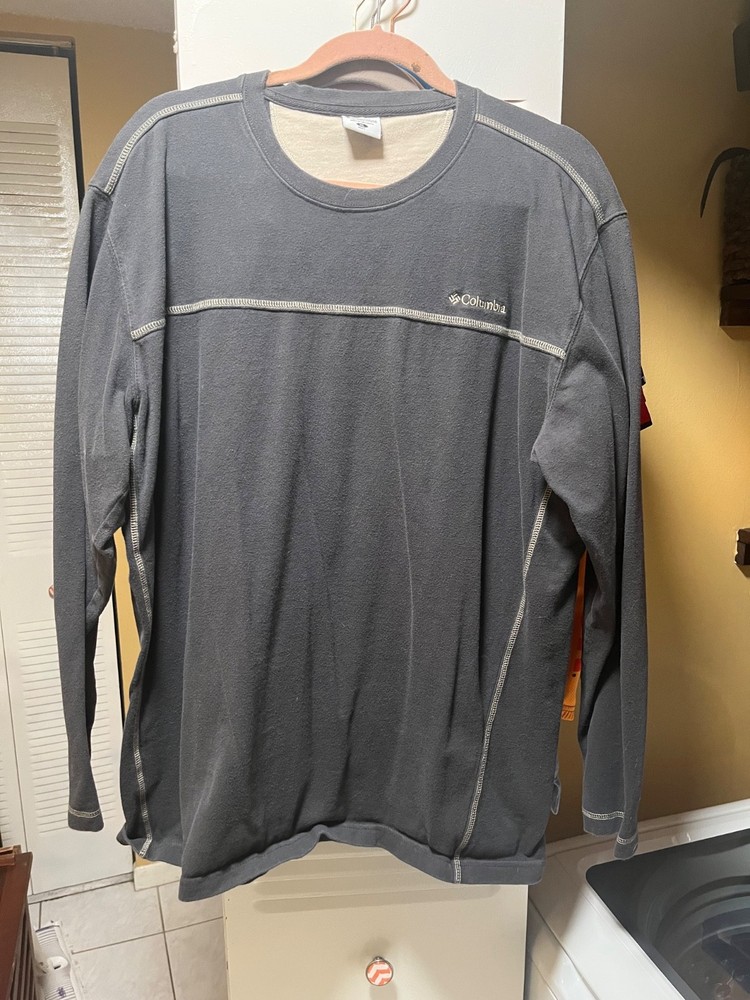 Columbia Sweatshirt Mens 100% cotton XL Pullover All Seasons