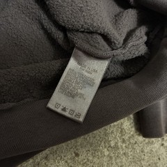 UNRELEASED SAMPLE YZY YEEZY CREW NECK PULLOVER BROWN 100% COTTON FLEECE PLUSH