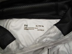 Under Armour Hoodie Men XL White Camo Performance Sleeveless Gym Training Run