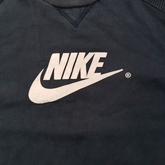 NIKE CENTER LOGO SIZE L-XL MENS COTTON PULLOVER JUMPER SWEATSHIRT VINTAGE Y2K