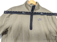 Nike Men’s Half-Zip Pullover Military Green 1/4 Zip Sweatshirt M Made In Vietnam