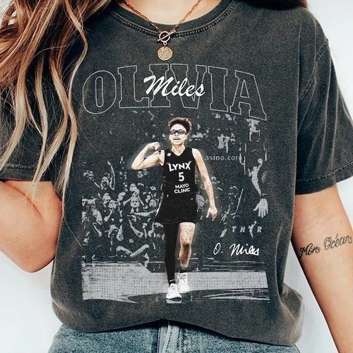Olivia Miles Basketball Retro Shirt, Women Basketball Shirt