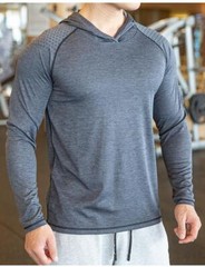 Men’s Hoodies Long Sleeve T-shirts Training Clothes Breathable Sports T – shirts