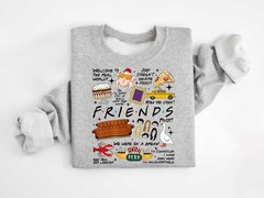 The One Where Its Thanksgiving Sweatshirt Funny Turkey Holiday Unisex Gift