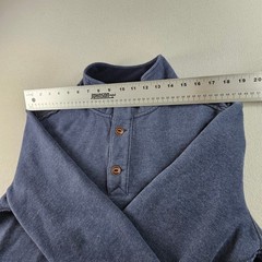 Tommy Bahama Quarter Zip Pullover Sweatshirt Men’s L Blue Cotton Polyester Blend