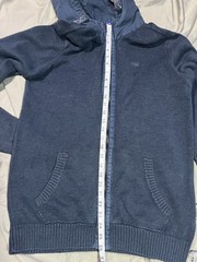Vintage Triple 5 Soul Men’s Full Zip Hoodie Size Medium Blue Y2K Skater