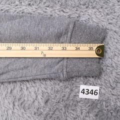 Triple Five Soul Mens Large Henley Knit Hoodie Pullover Sweatshirt Gray