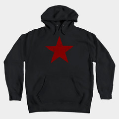 Vintage Grunge Star Punk Style Novelty Daily Wear Graphic Hoodie