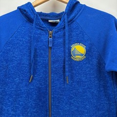 Columbia Golden State Warriors Hoodie Mens Medium Blue Full Zip NBA Fleece