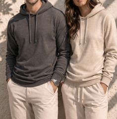 100% Combed Cotton Lightweight Hoodie Garment Dyed Pullover For All Seasons
