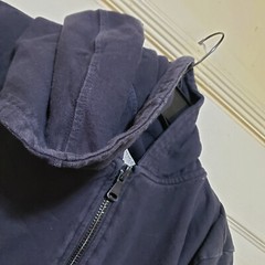 Leomicci Hoodie Mens XL runs Small Black Athletic Athleisure Gym Workout Jumper