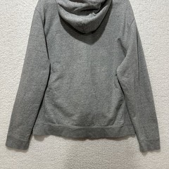 J.Crew Outerwear Fleece Hoodie Gray Deck Hook Heavyweight Sweater Size Large