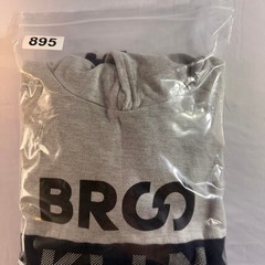 Unbranded Black and Grey Hoodie