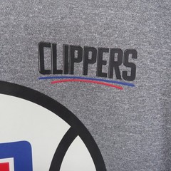 NBA Los Angeles Clippers Hoodie Mens Large Gray VF Imagewear Warm Pullover
