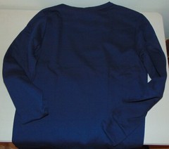 Adidas Men’s Sweatshirt Blue Pullover Modern Fit Casual Medium Sleeve Stripes