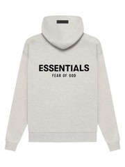 Fear of God Essentials Black Stretch Limo Hoodie Size Extra Small Authentic✅