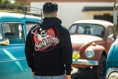 Men’s Suavecito OG Black & Red Hoodie Sweatshirt (S M L XL 2XL 3XL 4XL 5XL)