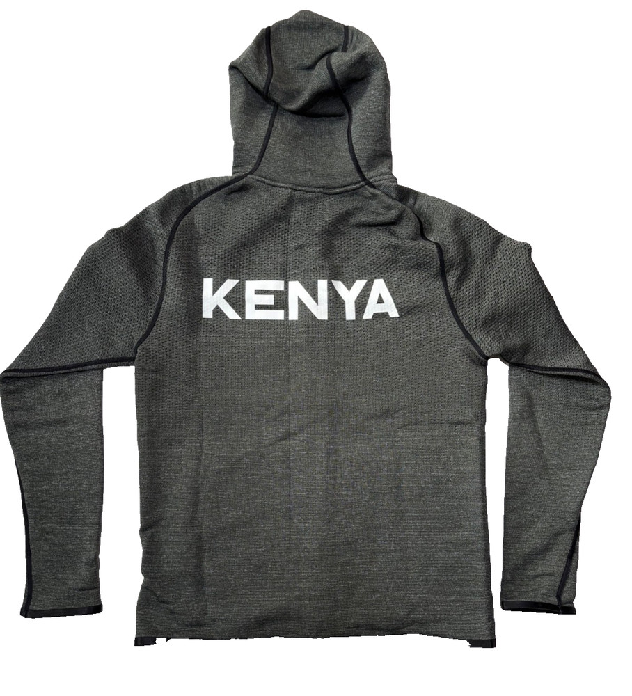 NIKE PRO ELITE KENYA TEAM HOODED/FULL-ZIP TRACK JACKET MEN’S SIZE: MEDIUM
