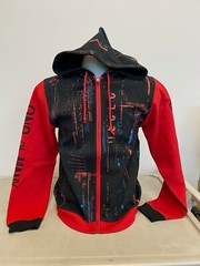 Watch Dogs 3 Crypto Hoodie Red Medium **Brand New** Official Ubisoft