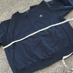 Champion navy blue XL pullover sweatshirt jacket long sleeve
