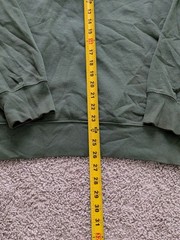 The North Face Hoodie Graphic Logo Hooded Pockets Men’s Medium Olive Color